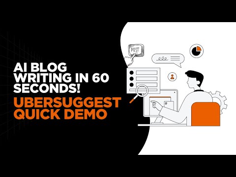 Ubersuggest AI Writer Demo | Create SEO Content Fast with AI