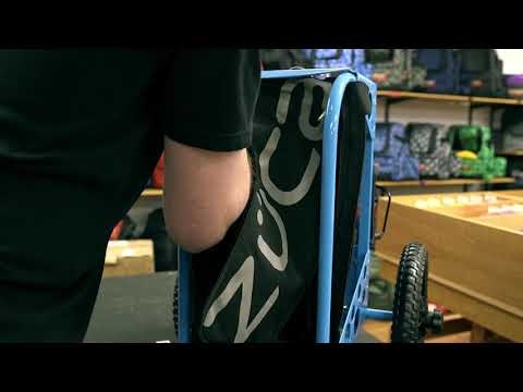 ZUCA All-Terrain Disc Golf Cart - Unboxing & Assembling