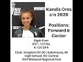 Kandis Orns - 2020 Recruit - Sept 9 2018