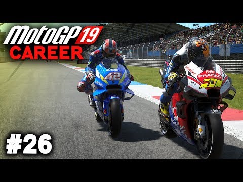 MotoGP 19 Career Mode Gameplay Part 26 - MOTOGP ASSEN 2019 FULL RACE BATTLE! (MotoGP 2019 Game)