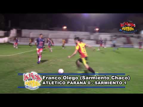 FEDERAL A: ATLÉTICO PARANÁ 0 -  SARMIENTO CHACO 4 (20-07-22) SEG