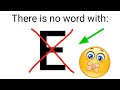 This video doesn't have the letter E