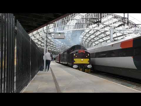 37516 and 37676 on North West Charter duties. 03/09/22.