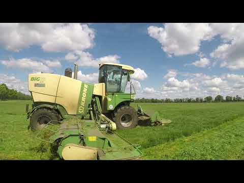 Krone Big M 420/ Lu Gerhard Kreyenhagen Am Gras Mähen  2020 # GoPro# Sound Pur ( 4K )