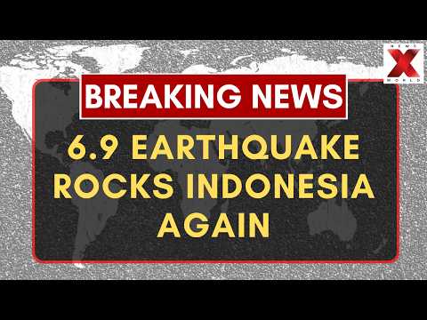 Indonesia Hit By Powerful 6.9 Earthquake After Major Earlier ...