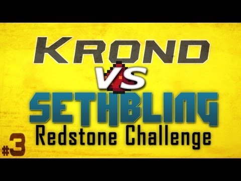 GKrond - Krond VS SethBling Redstone Challenge 3/3 [Minecraft LP]