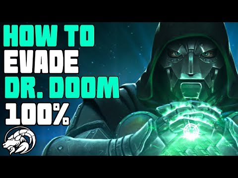How To Defeat Dr. Doom Full Evasion Of Specials Tips | Marvel Contest Of Champions