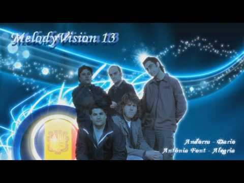 MelodyVision 13 - ANDORRA - Antònia Font - "Alegria"