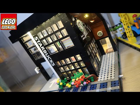 Incredible Stop-Motion Coffee Shop MOC: LEGO or Non-Genuine? You Decide!