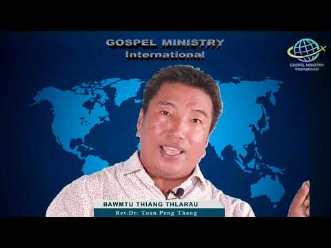 Rev.Dr.Tuan Peng Thang  II BAWMTU THIANG THLARAU II