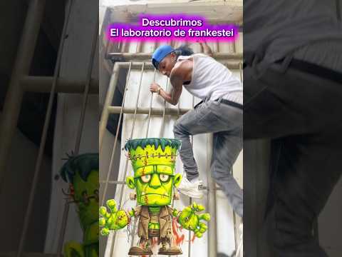 Descubrimos el laboratorio de frankestei #humor #comedia #parati