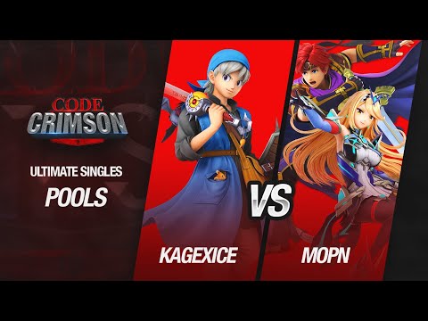 Code Crimson Ultimate Singles Pools - Kagexice (Hero) vs. MopN (Mythra, Roy)