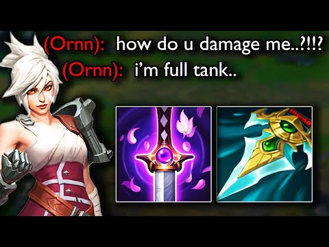 Rank 1 Riven shows you how to 1v9 in Challenger with Full Lethality