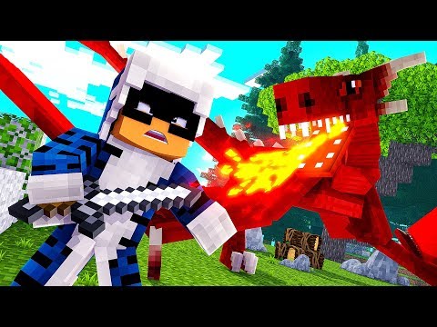 HO UCCISO IL DRAGO ROSSO GIGANTE DI MINECRAFT ITA