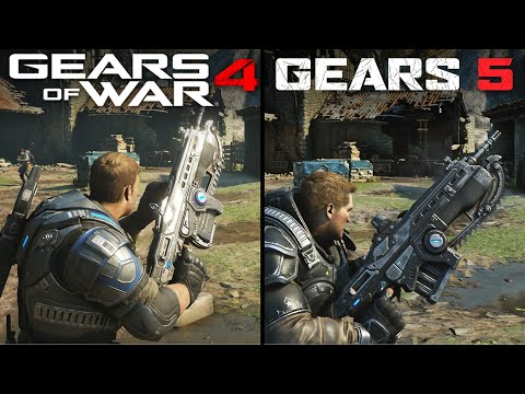 Gears 5 vs Gears of War 4 | Direct Comparison