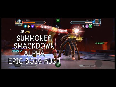 Summoner smackdown alpha | Epic boss rush