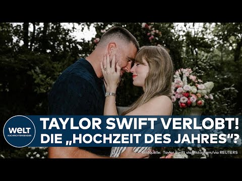 TAYLOR SWIFT UND TRAVIS KELCE VERLOBT: Fans rasten aus - Mega-Hochzeit steht an!