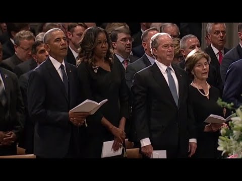 Family, friends deliver tributes to John McCain at service