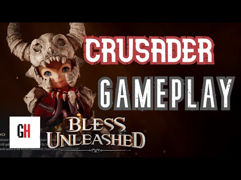 Bless Unleashed Crusader Gameplay