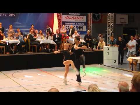 Michelle UHL und Tobias BLUDAU, DM Ingolstadt, R´n´R, 20.06.2015, Akro ER
