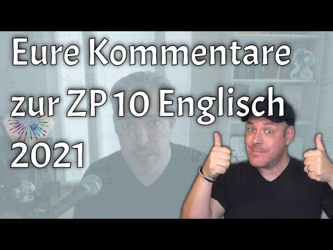 Eure ZP 10 Englisch 2021 Reaktionen