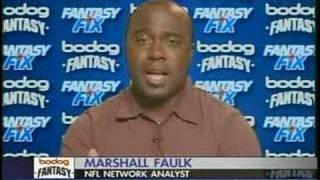 Marshall Faulk on Fantasy Fix 9-27-07