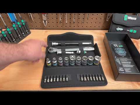 unboxing the Wera Zyclop 3/8\" socket set