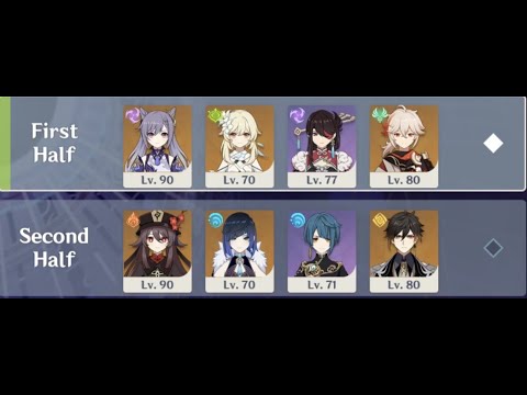 3.1 Spiral Abyss Floor 12 9* | Keqing Aggravate | Hutao Double Hydro