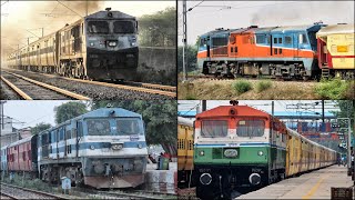 The Pushpak Locomotives Territory• Chuggings & Honking ALCO'S | Indian Railways