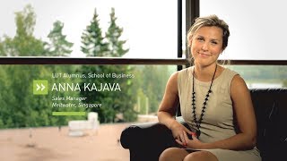 preview picture of video 'LUT - School of Business, MIMM - alumna Anna Kajava testimonial'