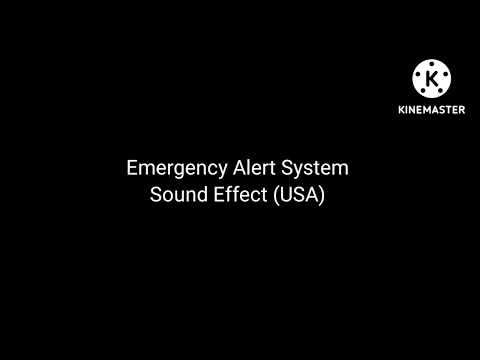 United States Emergency Alert System Sound effect