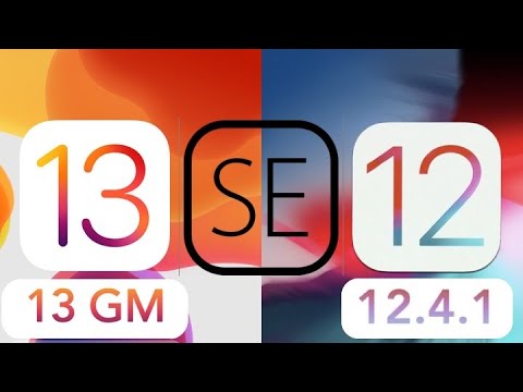 iPhone SE - iOS 13.0 GM vs. 12.4.1  (Apps, Games, RAM management) #ios13