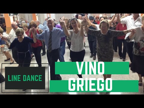 Vino Griego ( Zorba )★ Baile en Linea ★  Line Dance ★ Ballo di Gruppo ★ Choreo