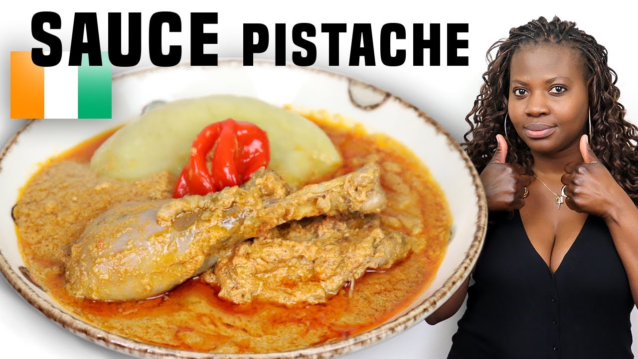 SAUCE PISTACHE 🇨🇮 (Graines de Courge)
