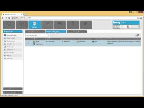 Berqnet Firewall - Filtre Nat - Firewall Güvenlik Platformu Adres Dönüşüm Ayarları