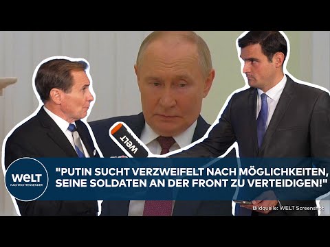 RHEINMETALL-CHEF: Im Visier der Russen! "Putin zunehmend verzweifelt!" John Kirby | WELT Exklusiv