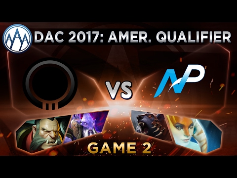 Onyx vs Team NP Game 2 - DAC 2017 Americas Qualifier: Playoffs - @DakotaCox @FoggedDota