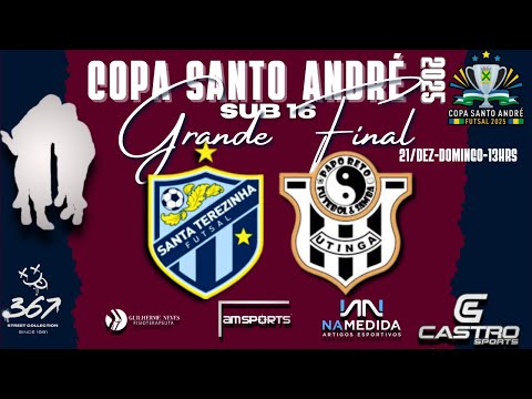 COPA SANTO ANDRÉ 2025 ( SANTA TEREZINHA SBC  X  PAPO RETO ) GRANDE FINAL - SUB 16 - FUTSAL 2025
