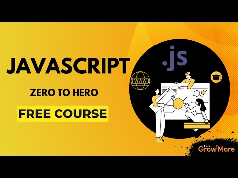 JavaScript 101 with VS Code || Sushant Srivastav || #letsgrowmore