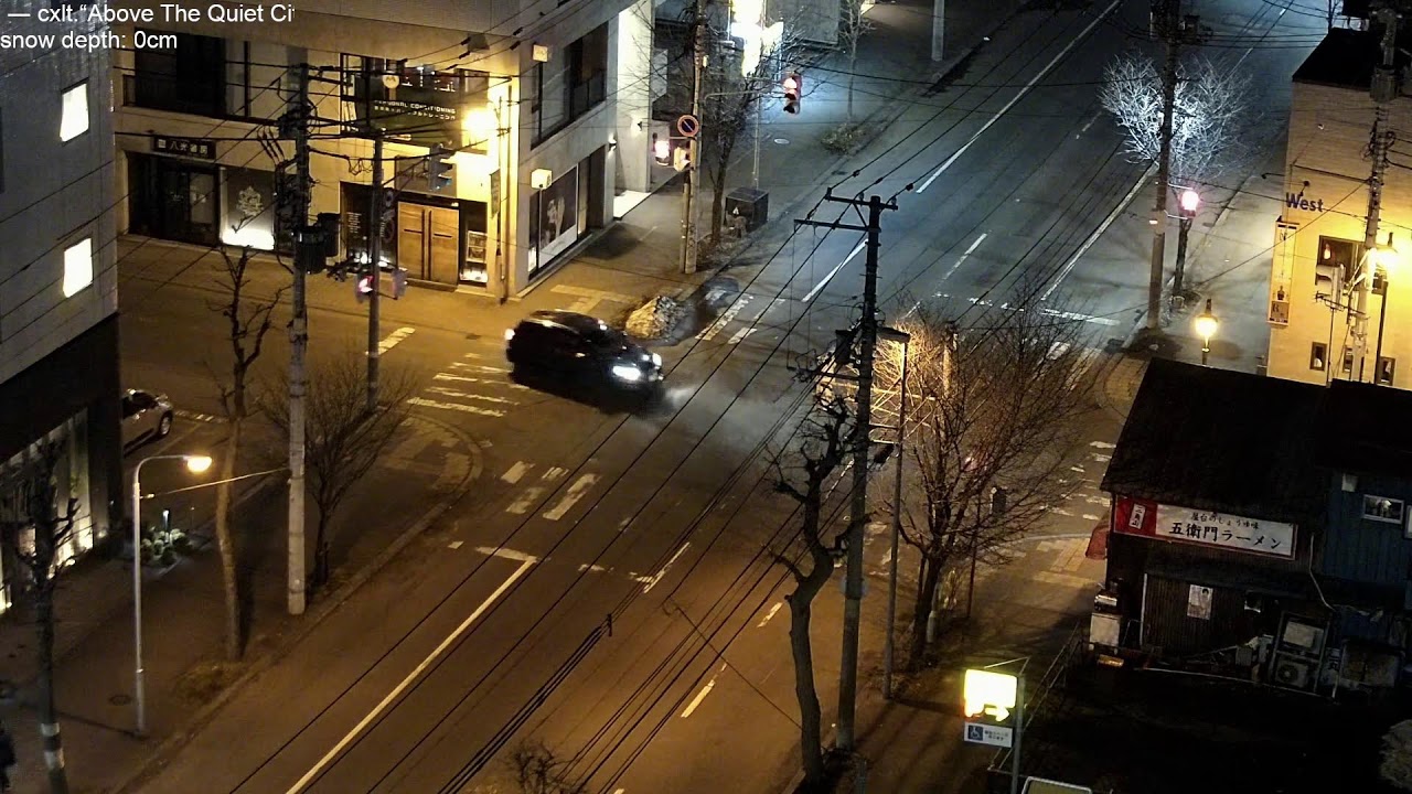 Sapporo in Spring, lofi radio 24 hours | March 27, 2026 | 札幌市中央区交差点の積雪ライブカメラ