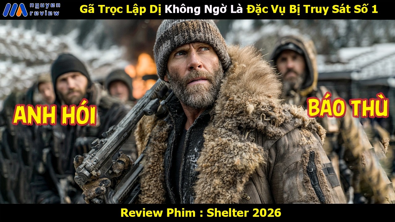 [Review Phim] Gã Trọc Lập Dị Không Ngờ Là Đặc Vụ Bị Truy Sát Số 1