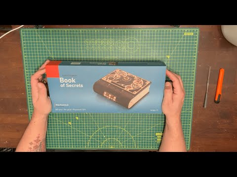 UGears Book of Secrets Assembly Video by Ukidz LLC | UGears US