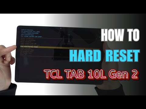 How to Hard Reset TCL Tab 10L Gen 2