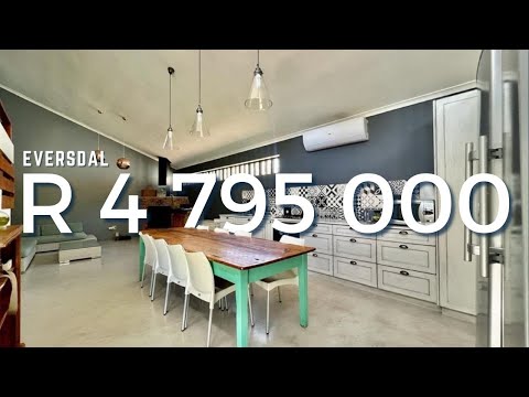 Tour this fabulous family home in Eversdal