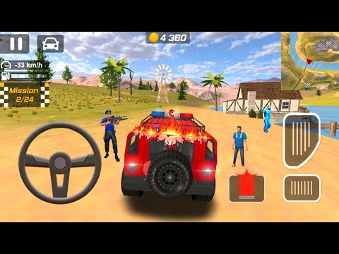 Police Car Mercedes S63 Pursuit Chase #8 new Android Gameplay
