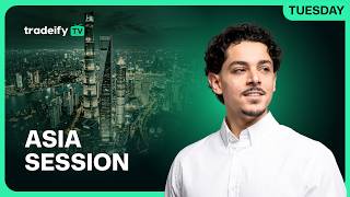 ASIA SESSION LIVE! | Tradeify TV | TUESDAY 8/25/26
