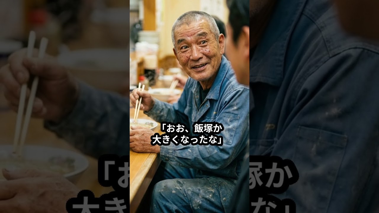 「臭え爺の隣は無理だわ」ラーメン屋で老人を避けた若い男。しかし数分後、男は自分の愚かさを知る—— #Shorts