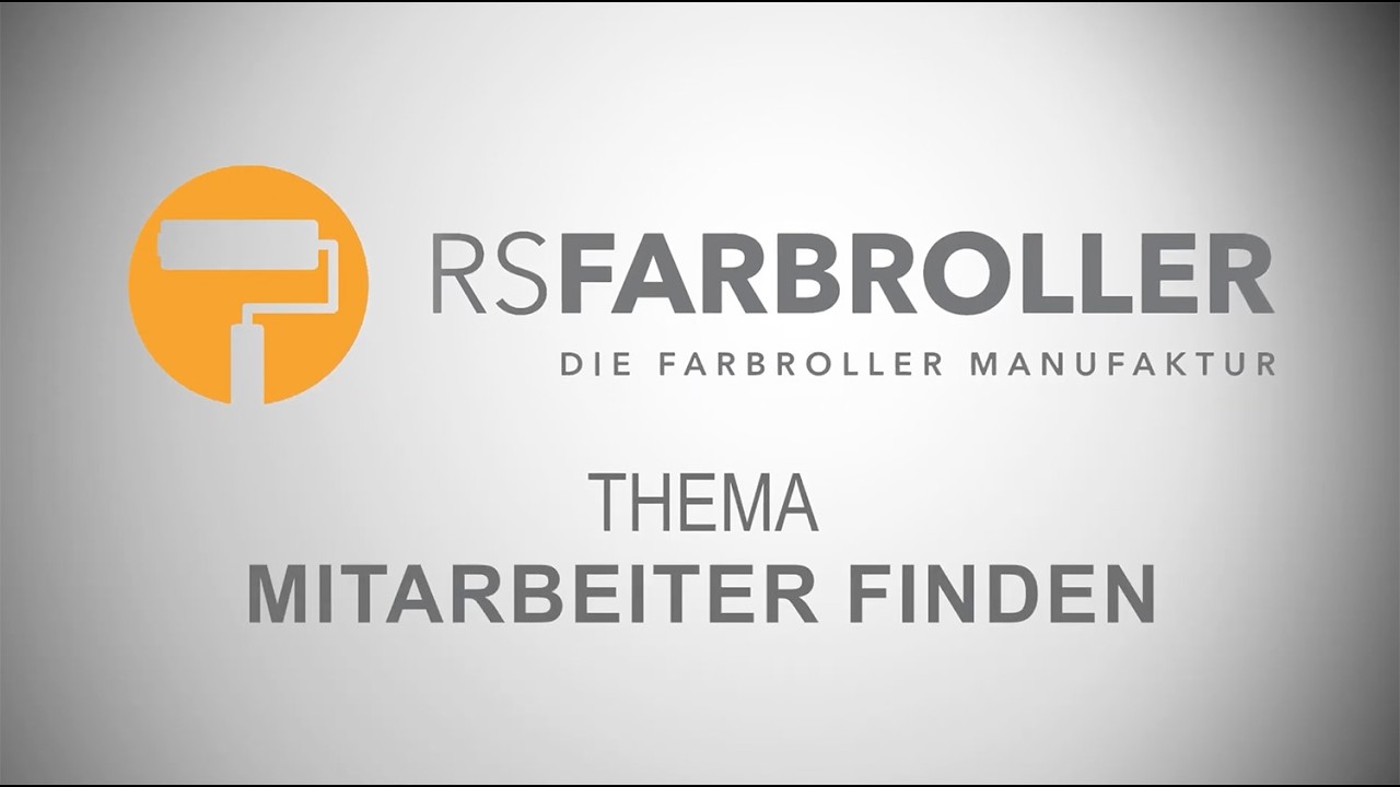 RS Farbroller Interview 3 Mitarbeiter finden