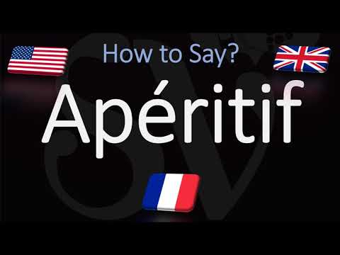 How to Pronounce Apéritif? (CORRECTLY)