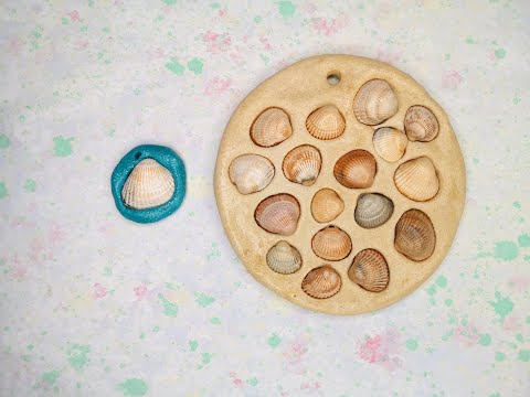 Gör hängen med snäckor / make pendants with seashells